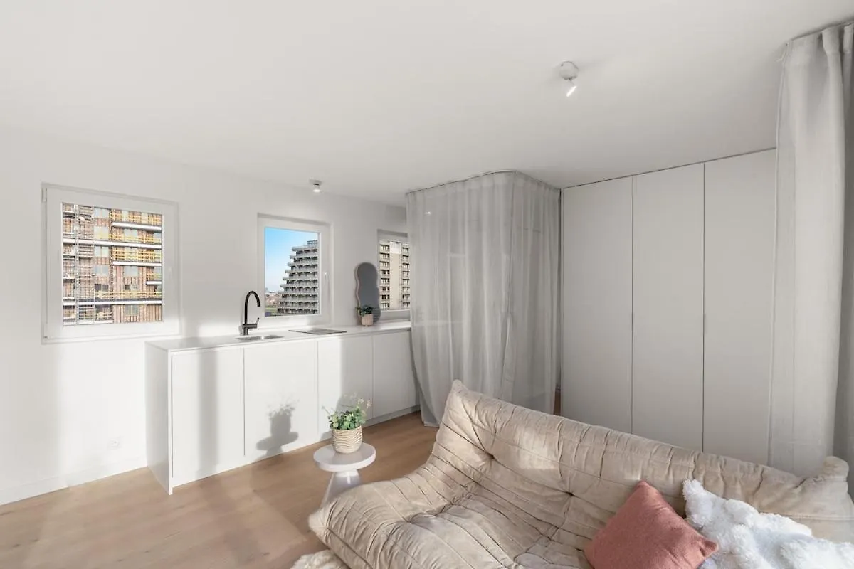 Trendy Studio With Seaside Patio Ostend 0*,  Belgium