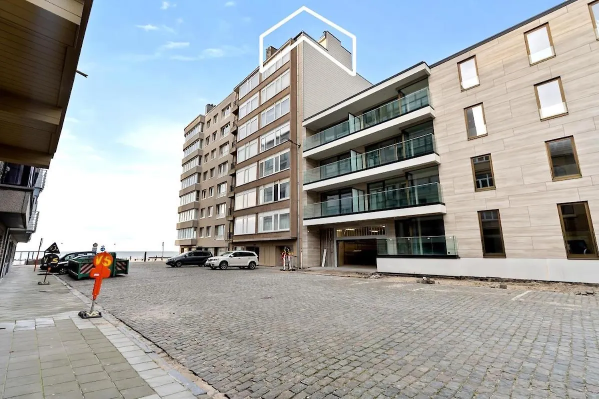 Apartment Trendy Studio With Seaside Patio Ostend Belgium